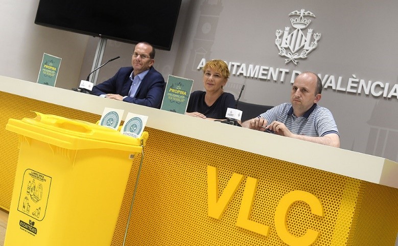 Valencia implanta la recogida selectiva en el sector de la hostelería y la restauración